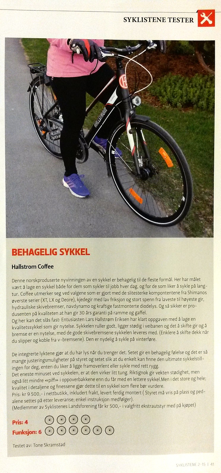 Faksimile av testomtale